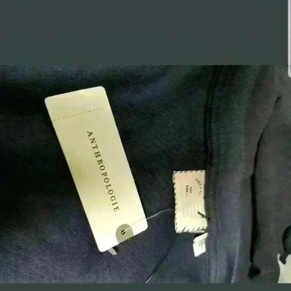 Anthropologie Postage Stamp Ruffle Sleeve Blouse - Picture 6 of 6